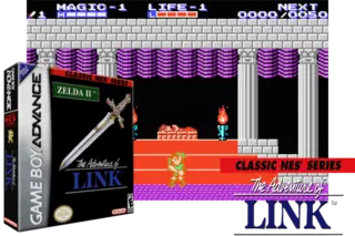 Image n° 1 - screenshots  : Classic NES Series - Zelda II - the Adventure of Link